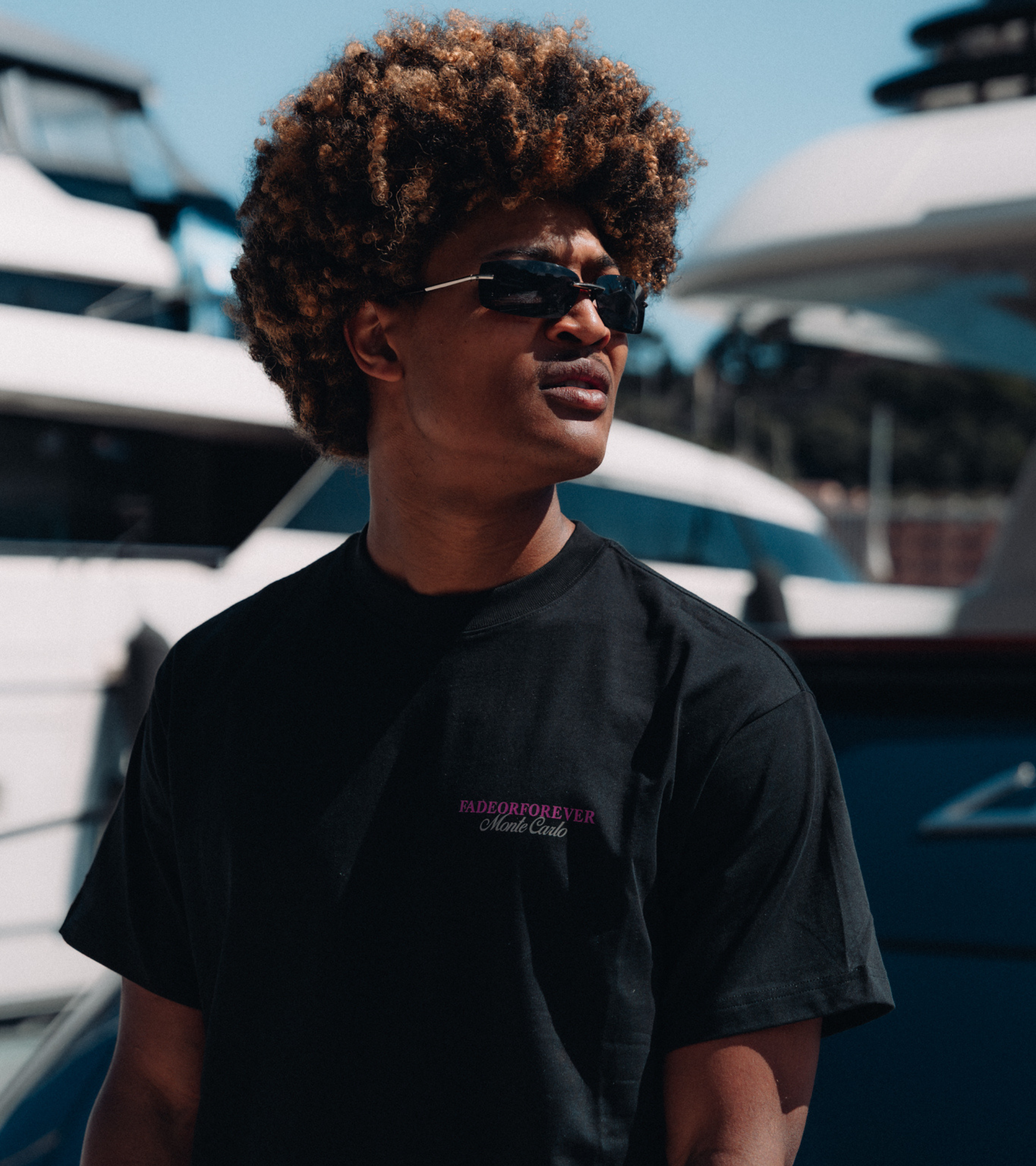 Monte Carlo T-shirt- Black