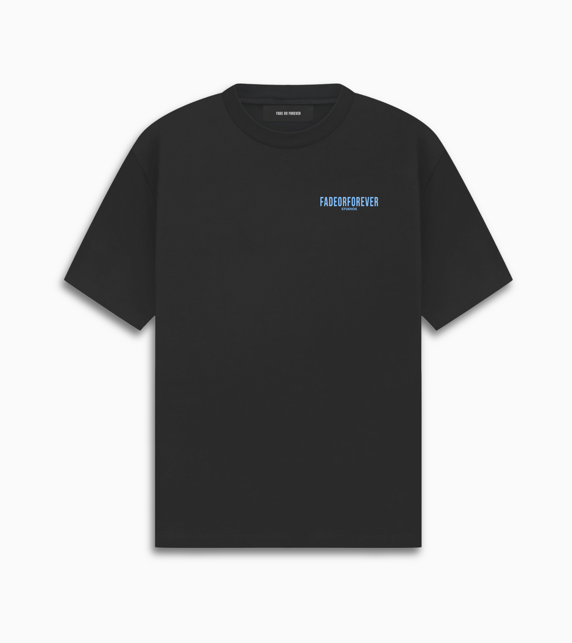 Riviera T-shirt- Black/Blue