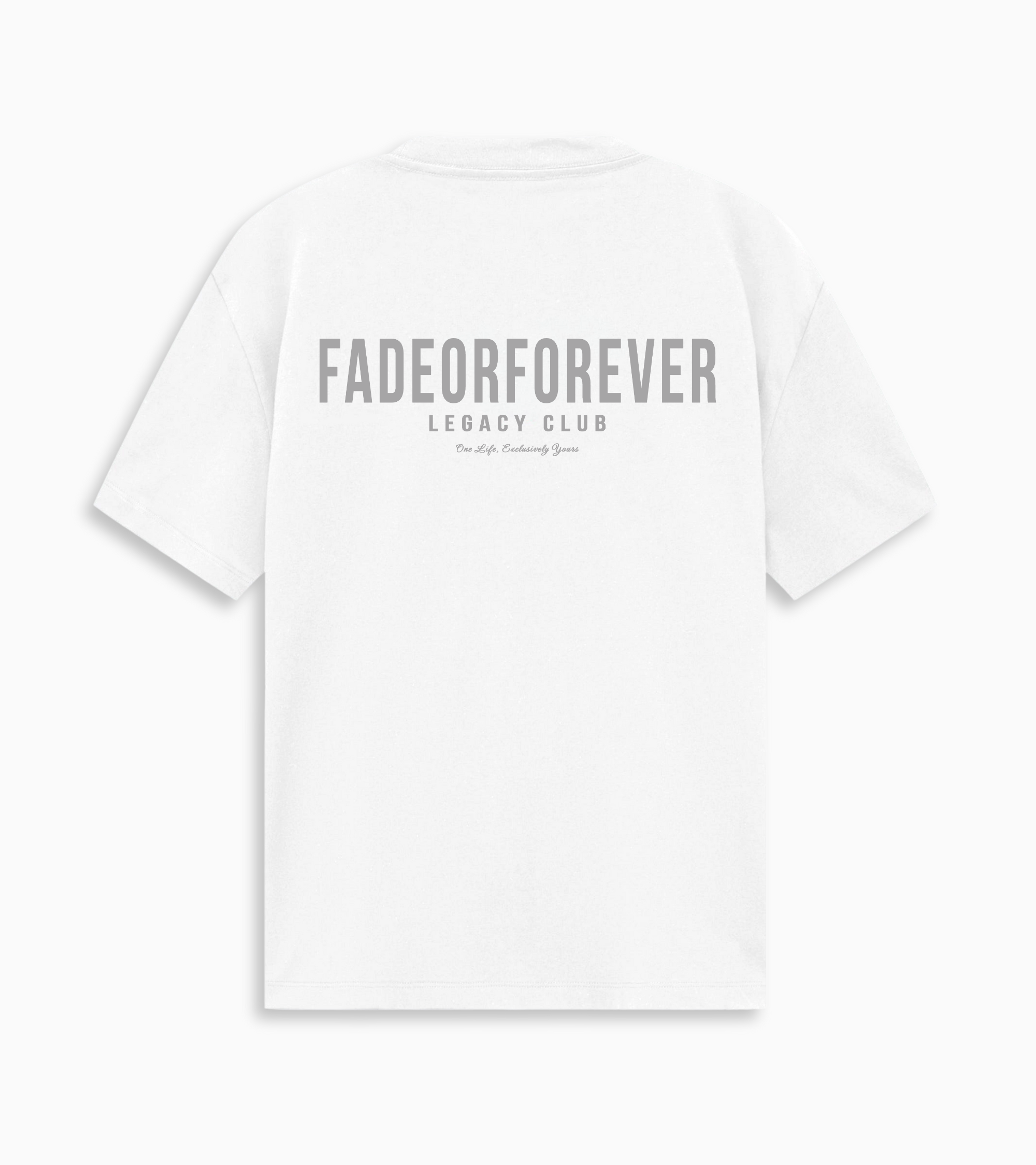 Legacy T-shirt- White/Grey