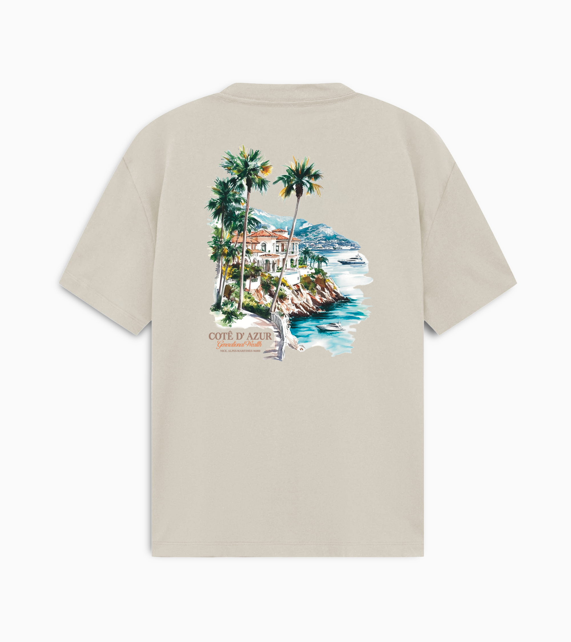 Azur T-shirt- Beige
