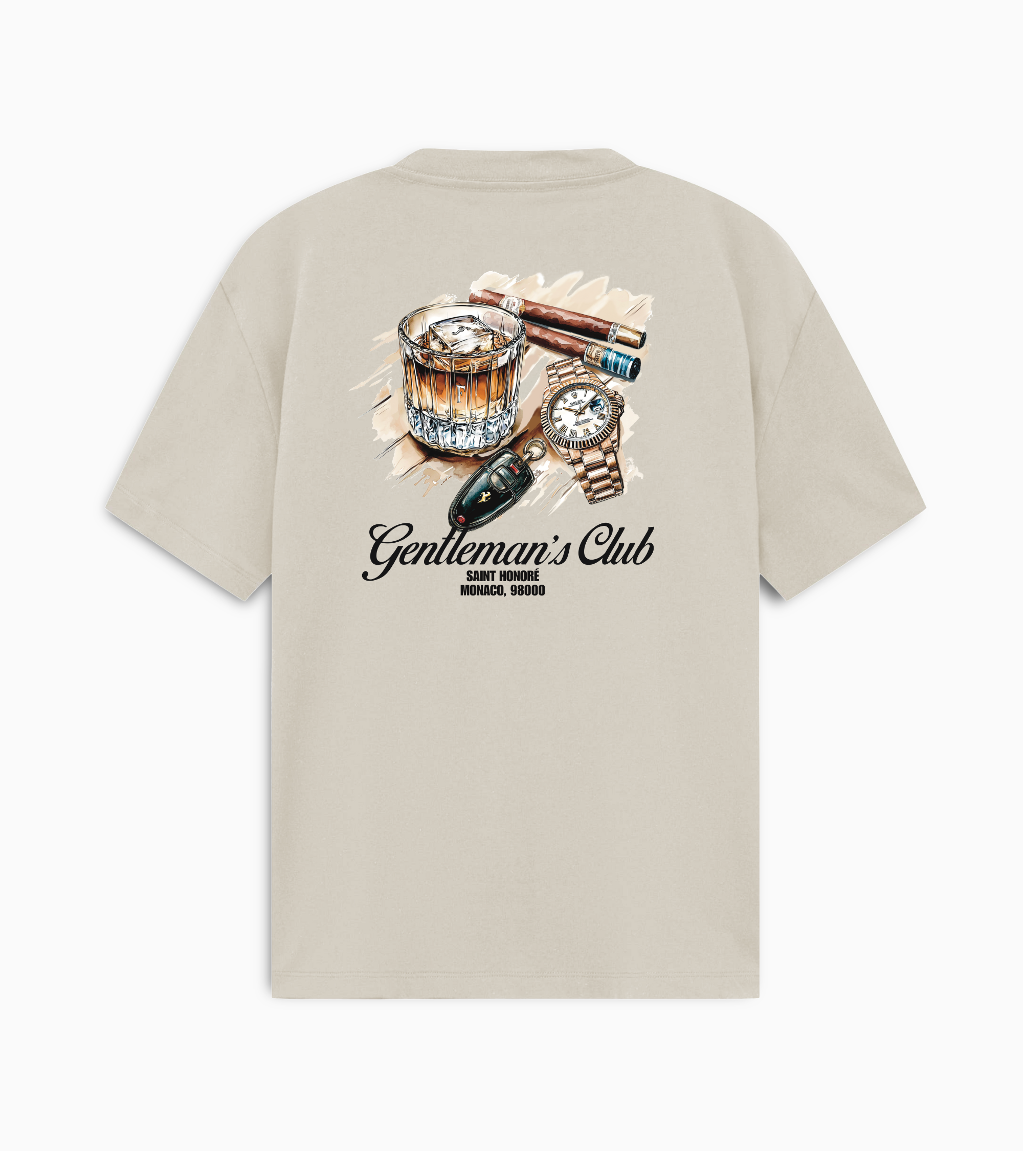 Gentlemen T-shirt- Beige