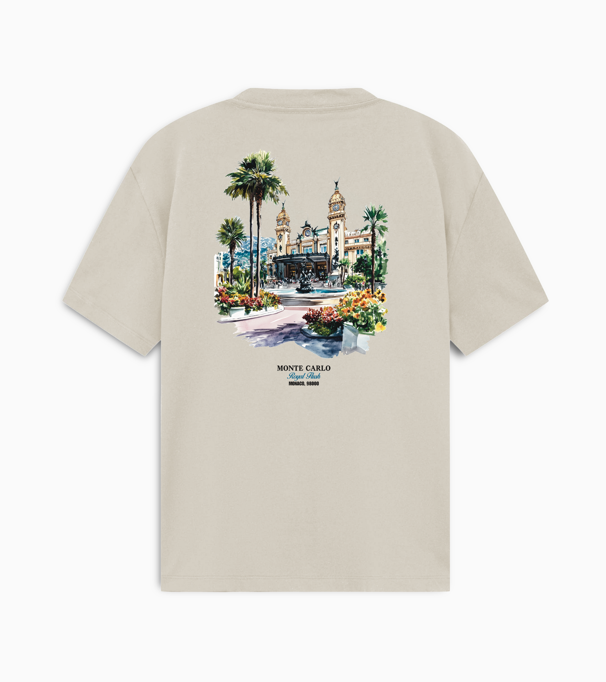 Casino T-shirt- Beige