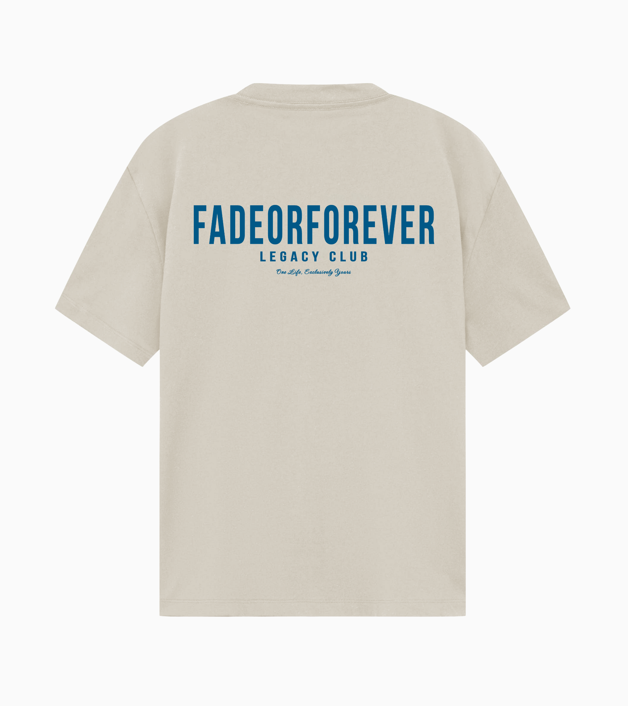 Legacy T-shirt- Beige/Blue
