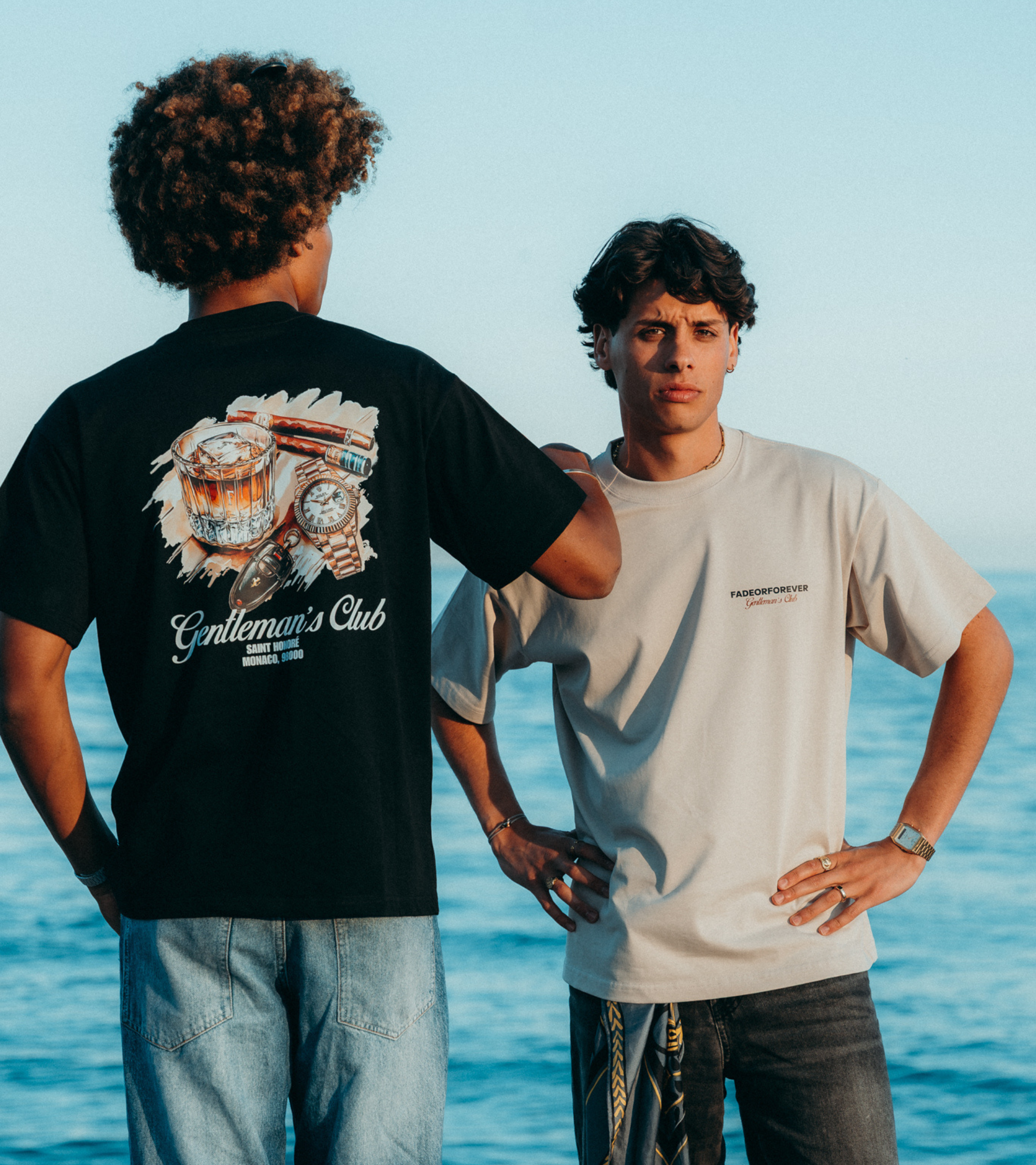 Gentlemen T-shirt- Beige