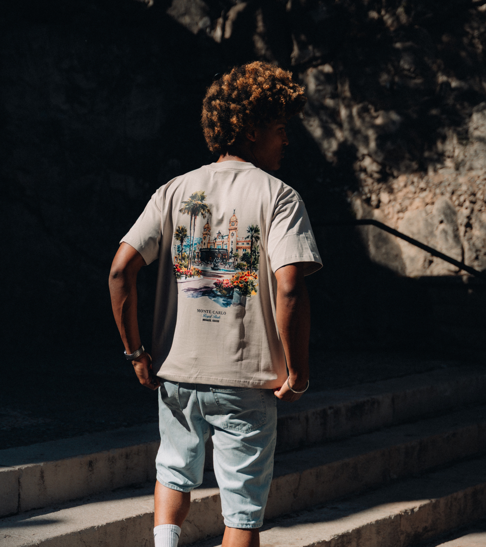 Casino T-shirt- Beige