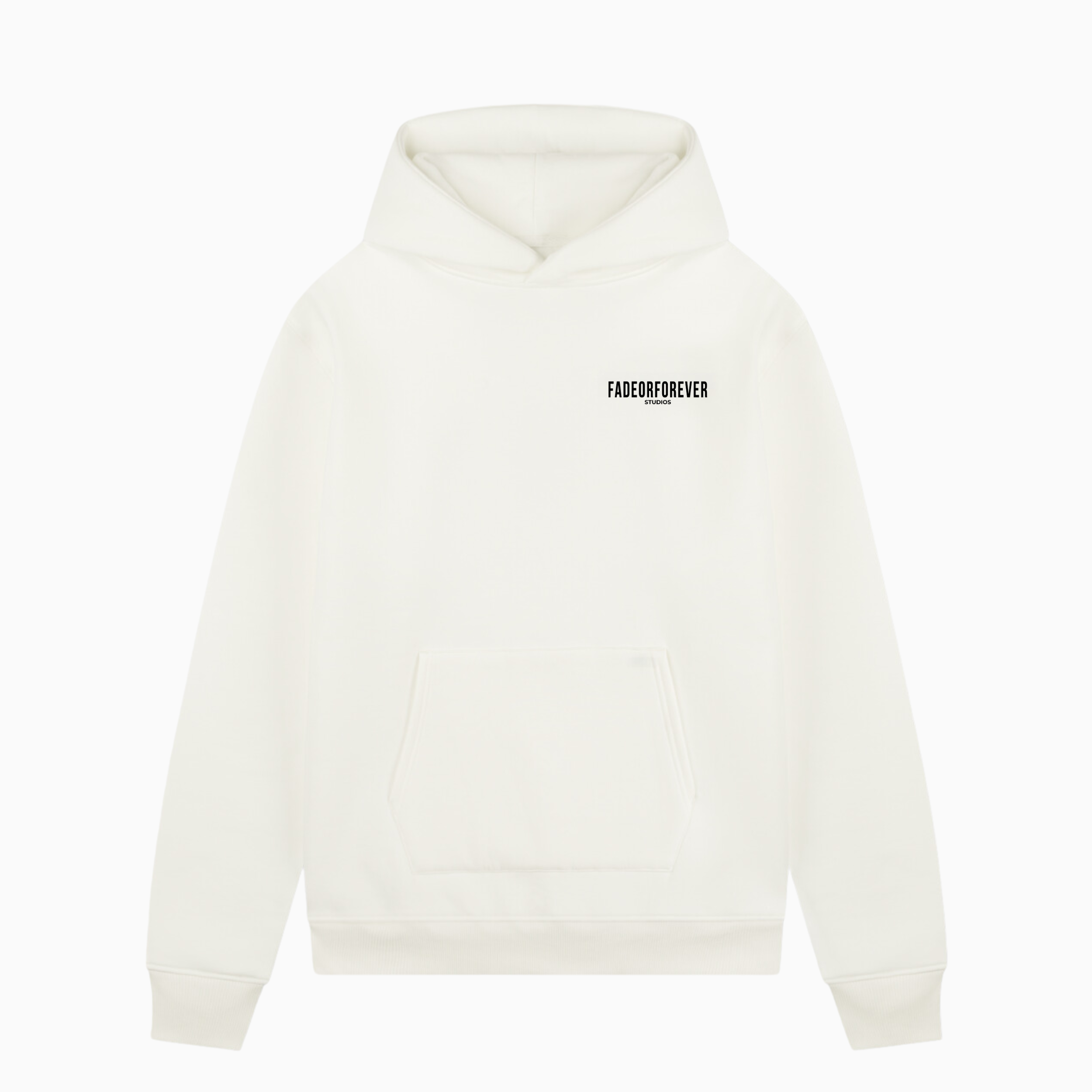 Dove Hoodie- White/Black