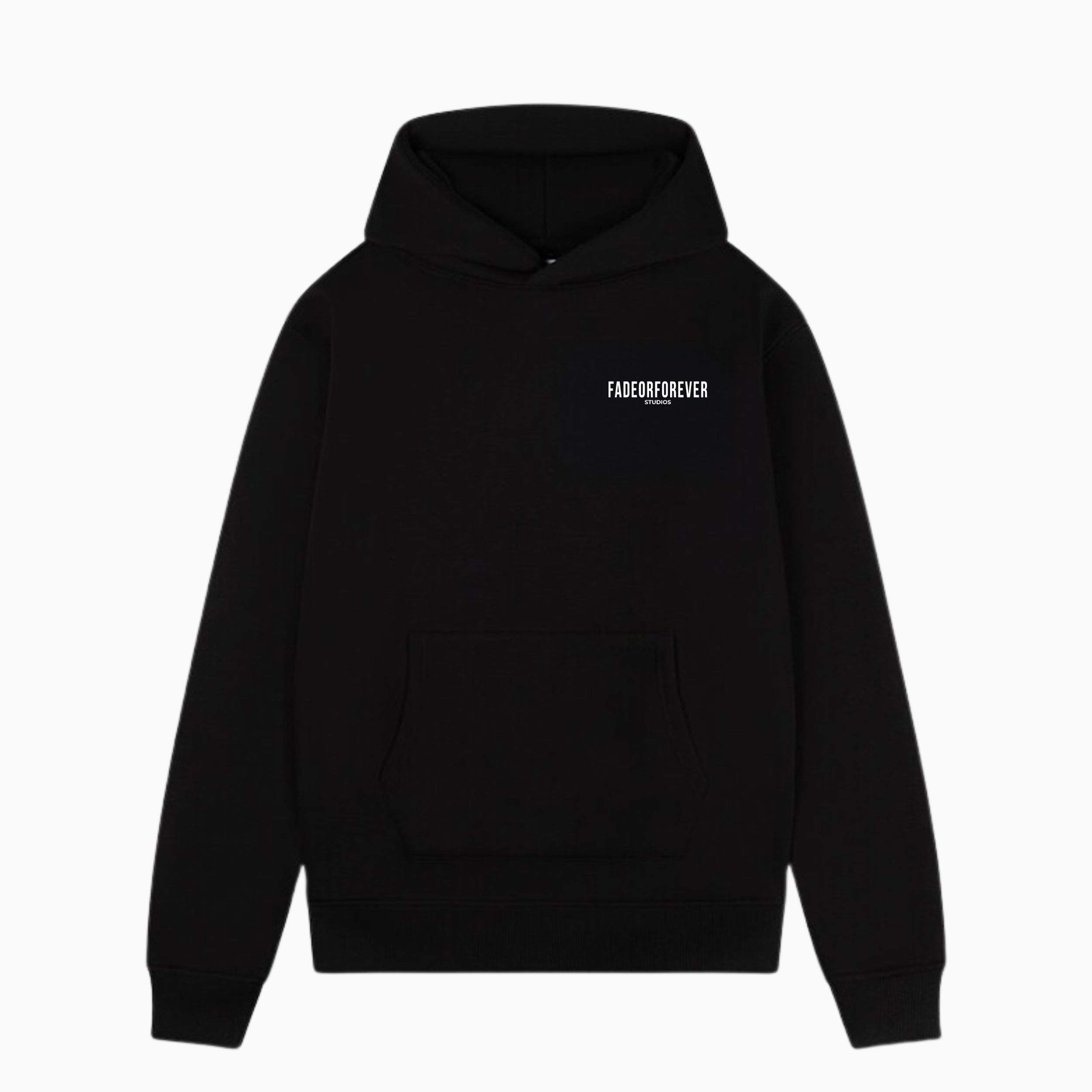 Dove Hoodie- Black/White