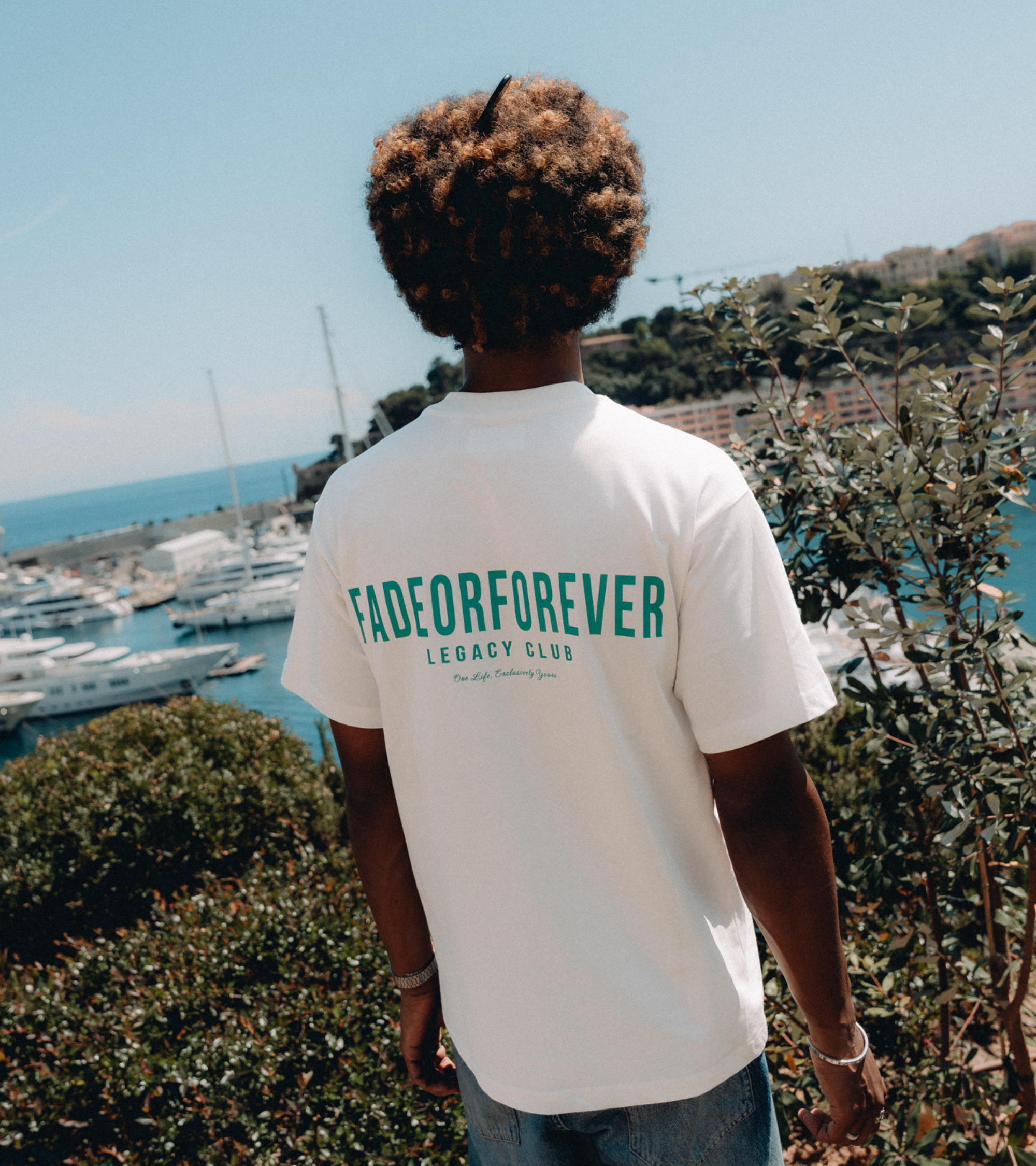 Legacy T-shirt- White/Green