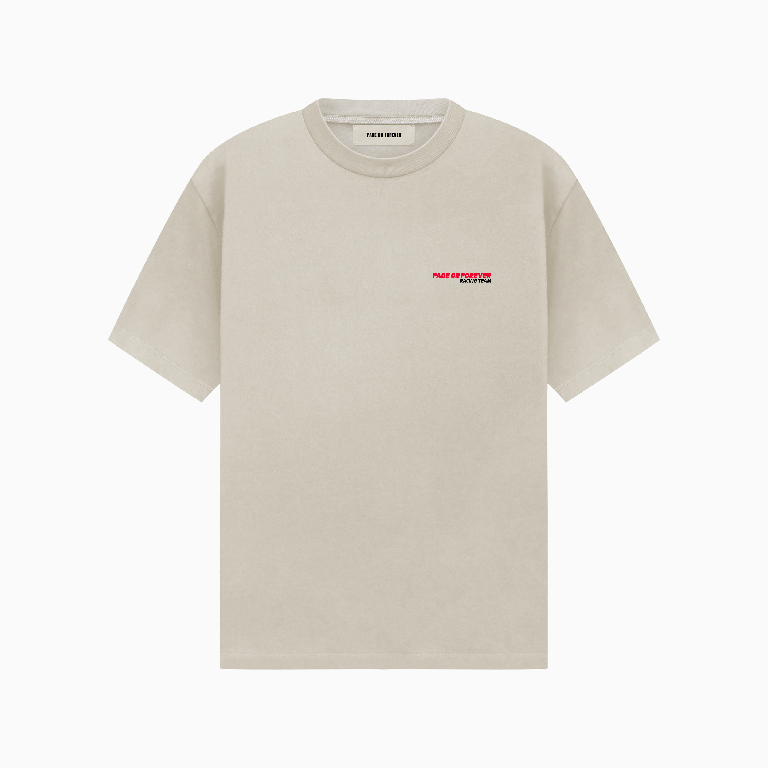 F1 T-Shirt Beige/Red