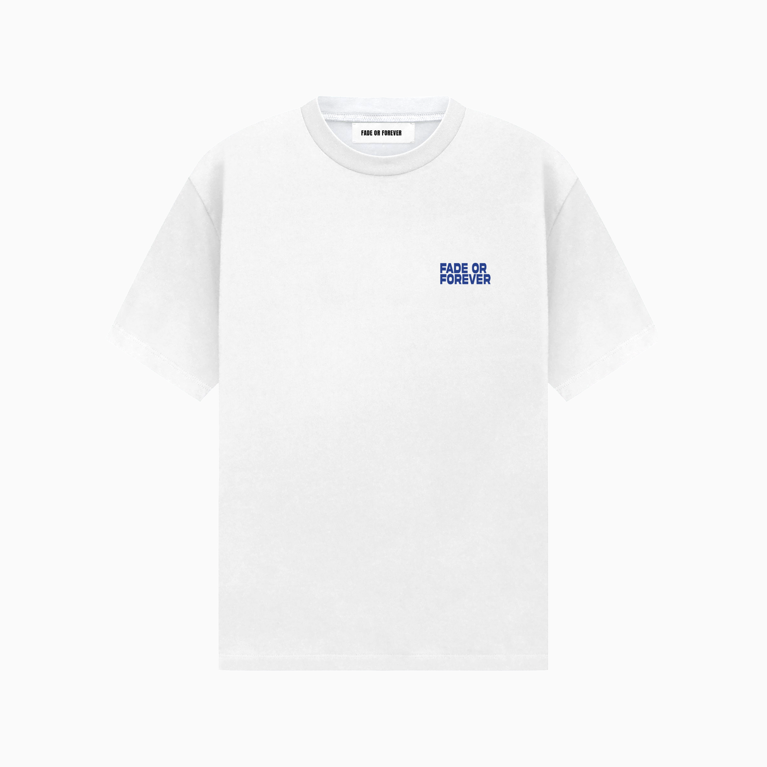 Shell T-Shirt White/Navy