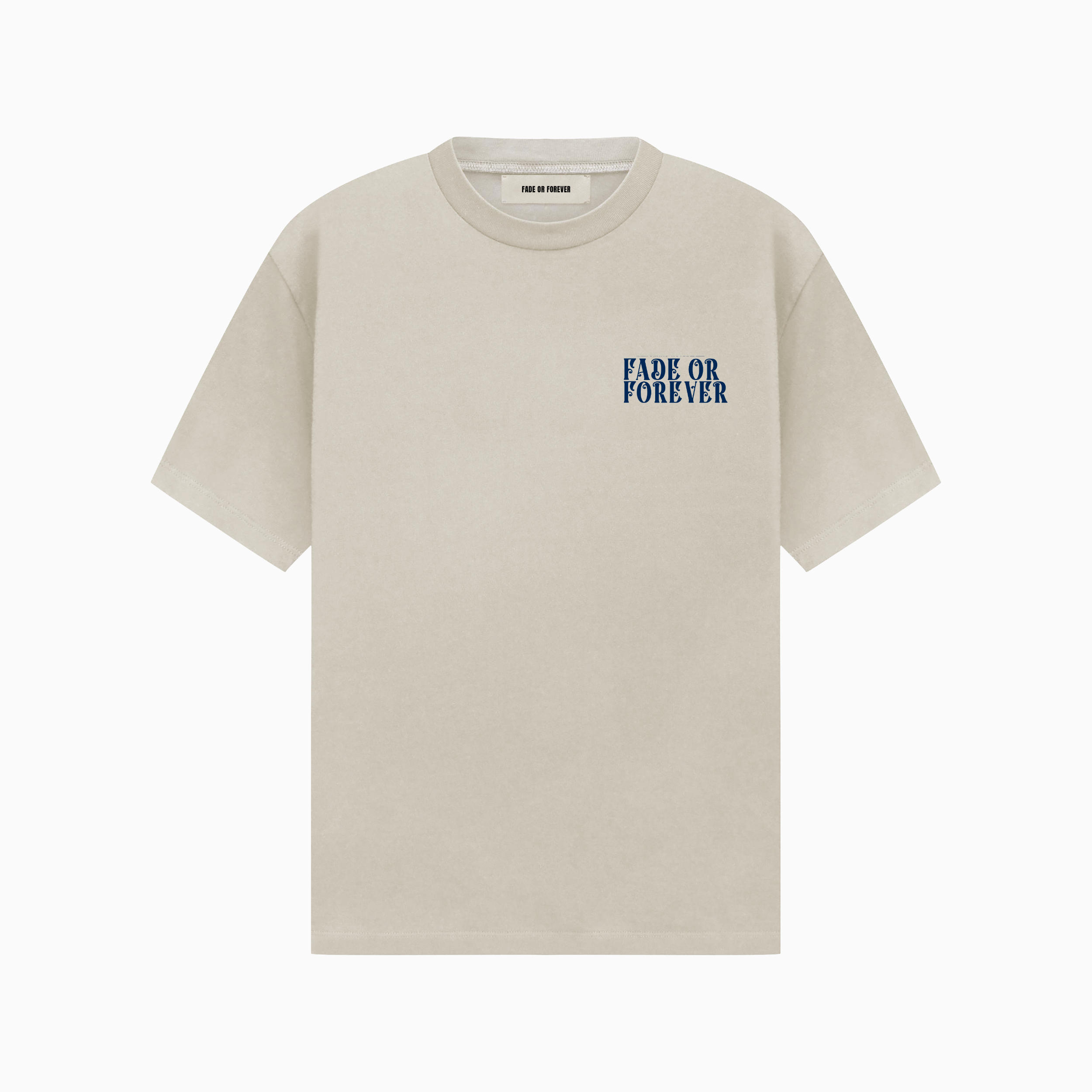 Hotel T-Shirt Beige/Blue