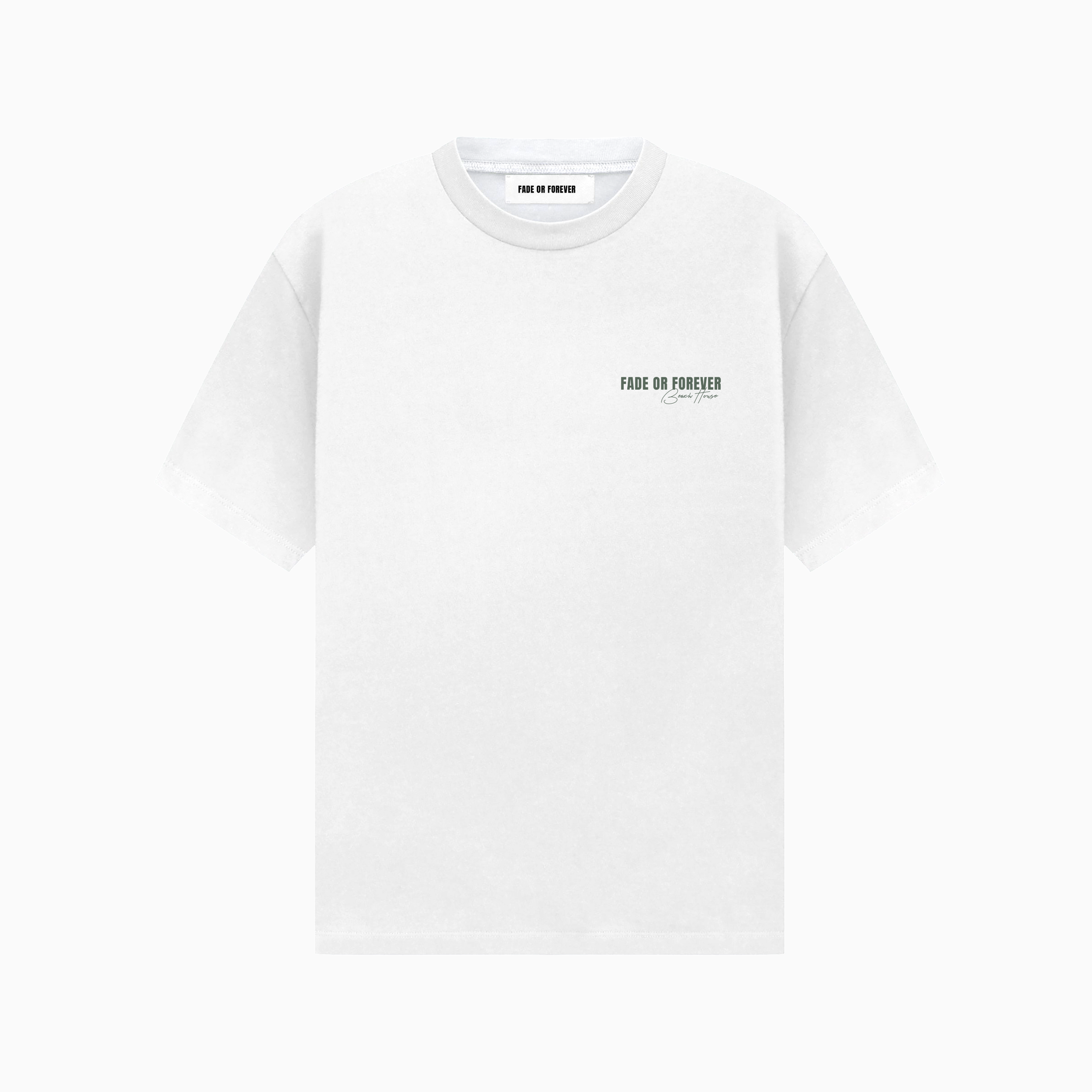 Palm T-Shirt White/Green