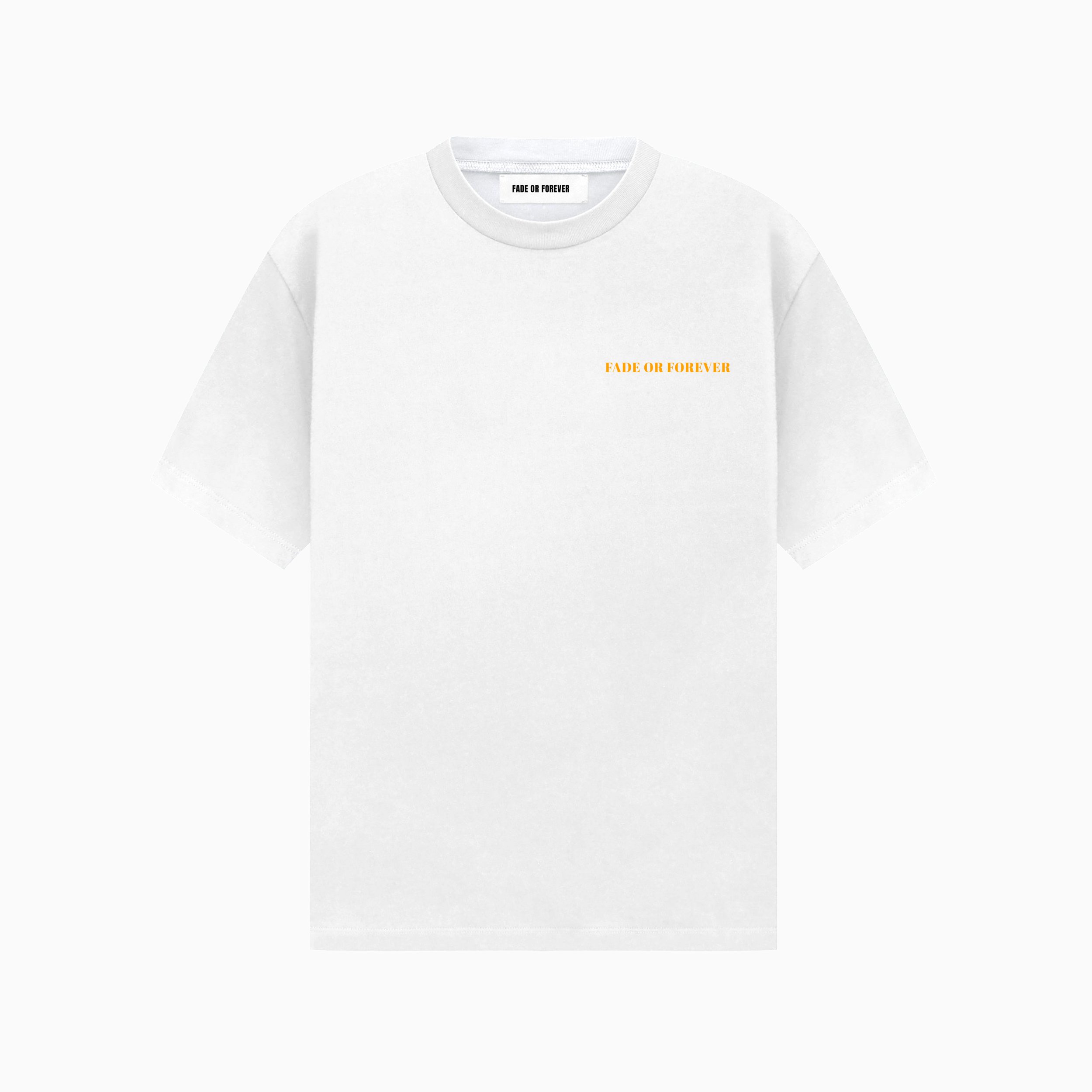 Juice Club Shirt White/Orange