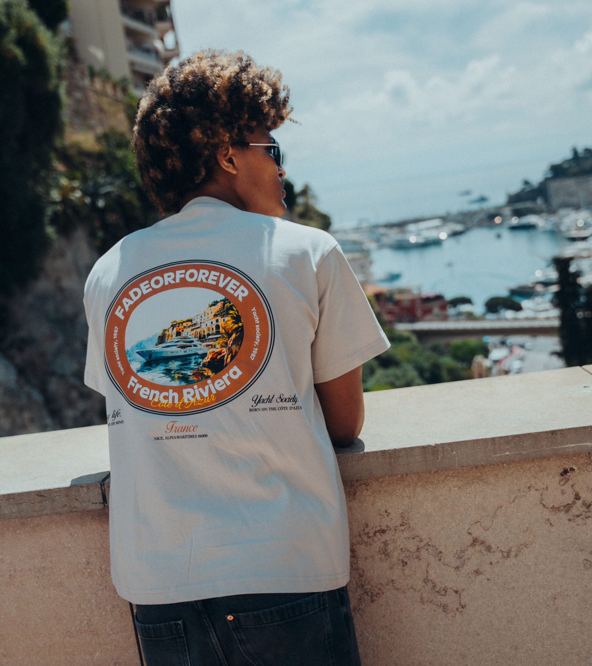 Riviera T-shirt- Beige