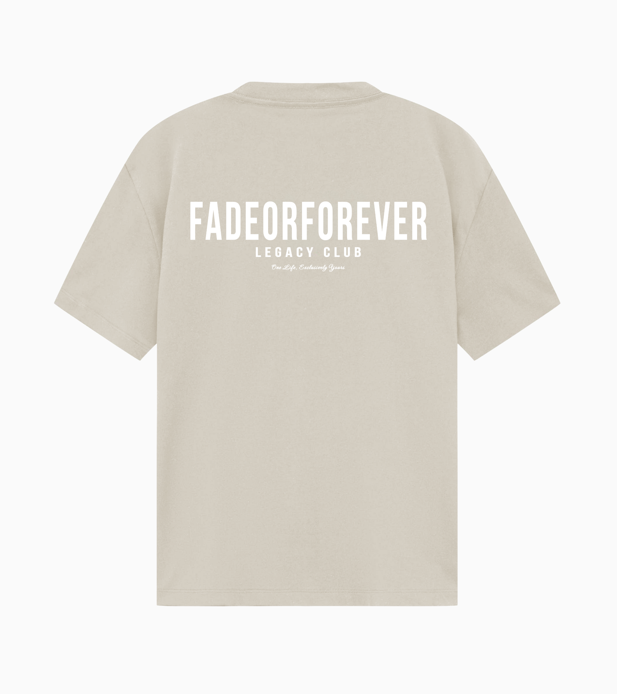 Legacy T-Shirt Beige/White