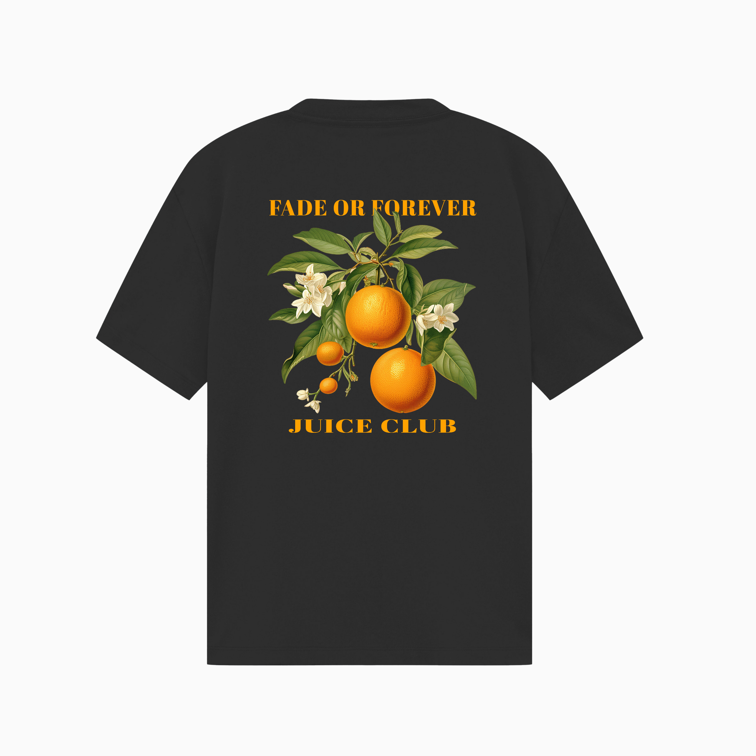 Juice Club Shirt Black/Orange