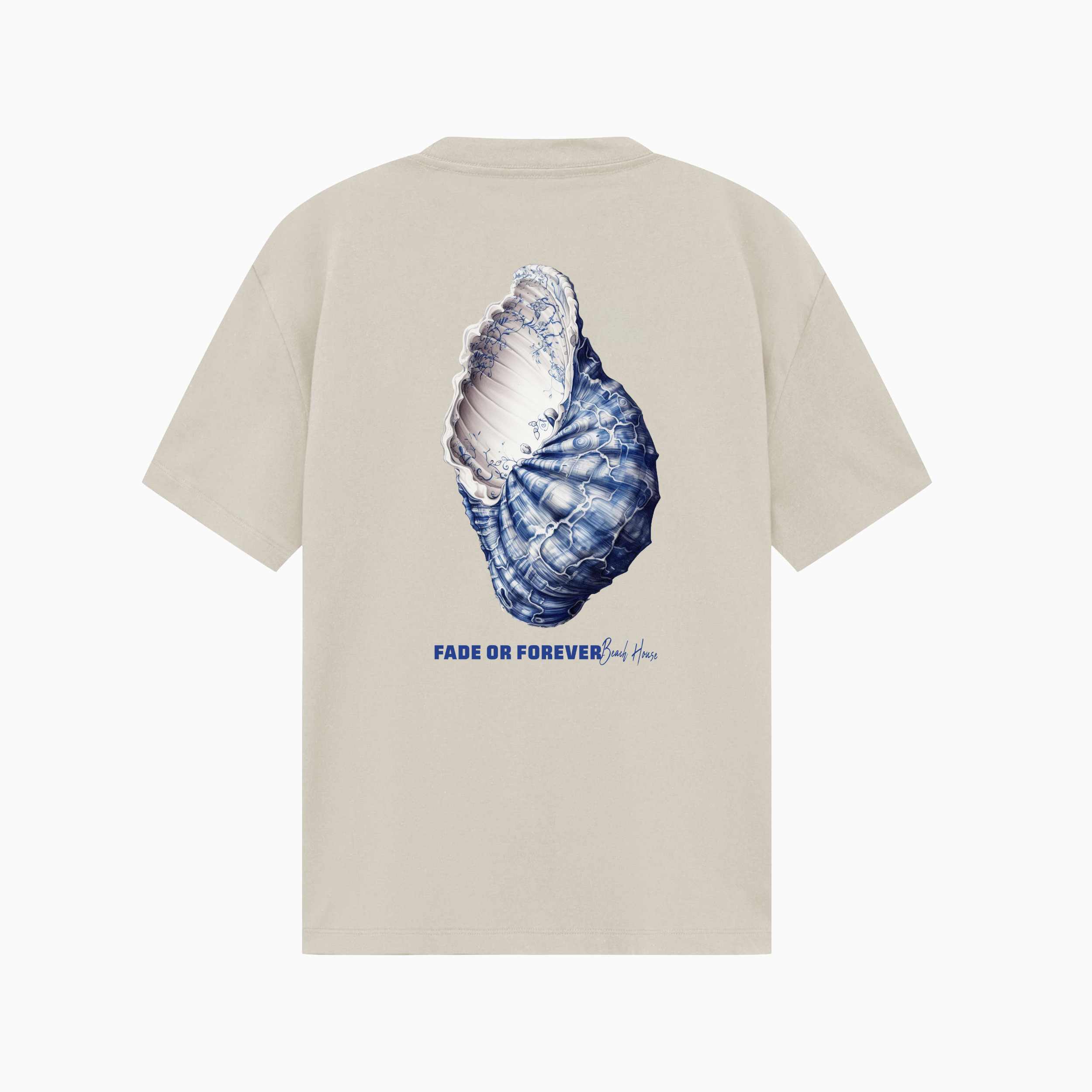 Shell T-Shirt Beige/Navy