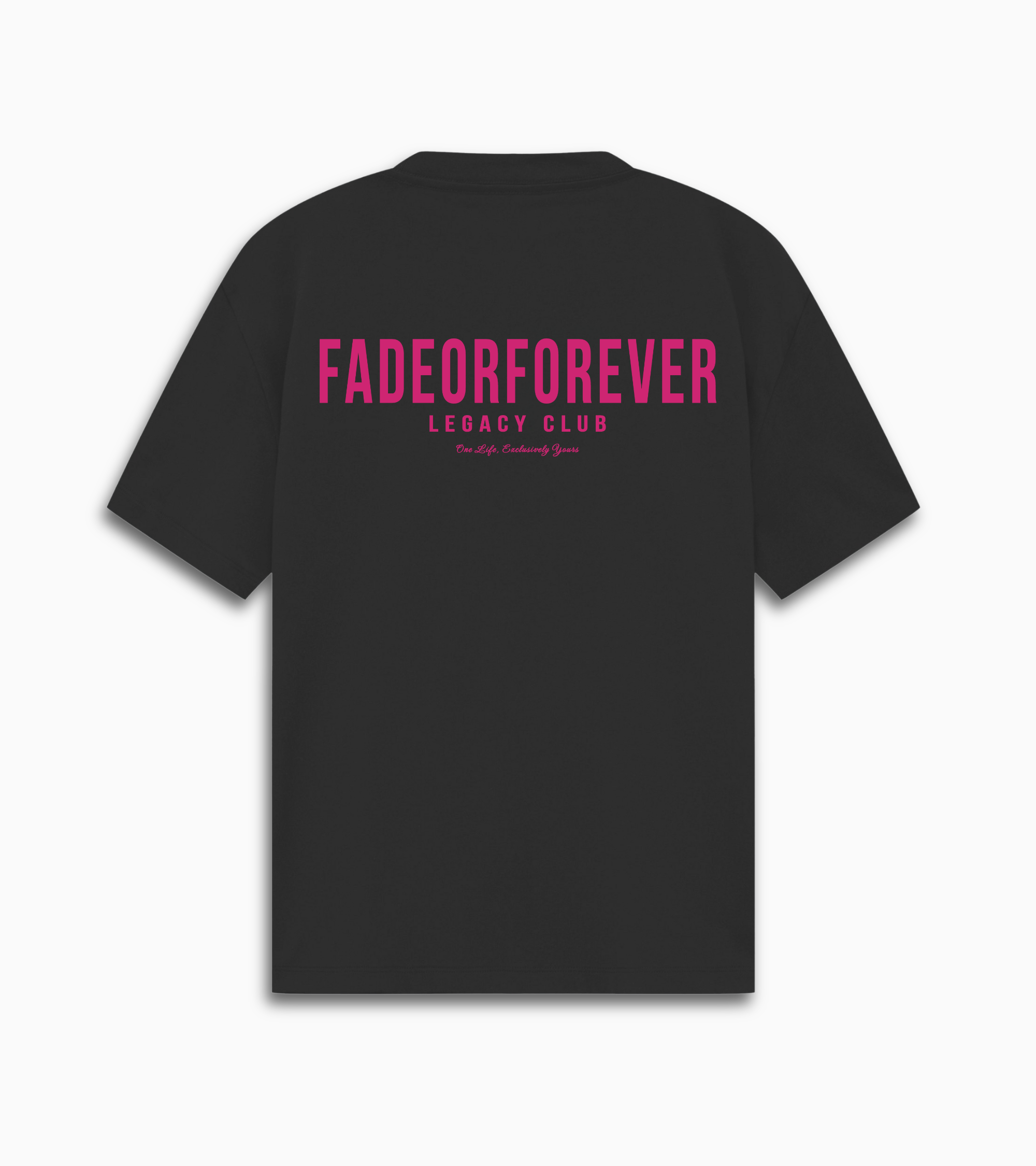 Legacy T-shirt- Black/Pink