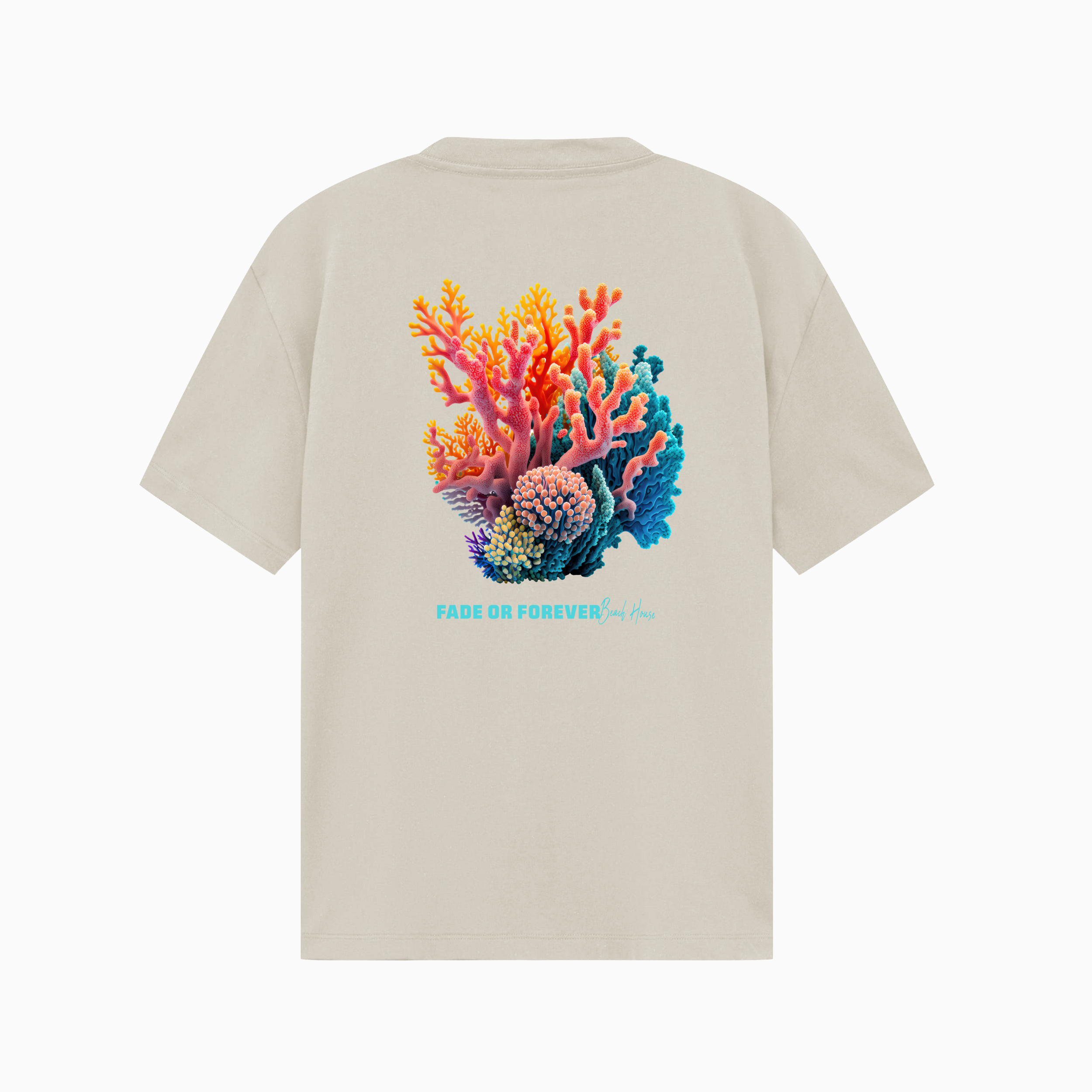 Plant T-Shirt Beige