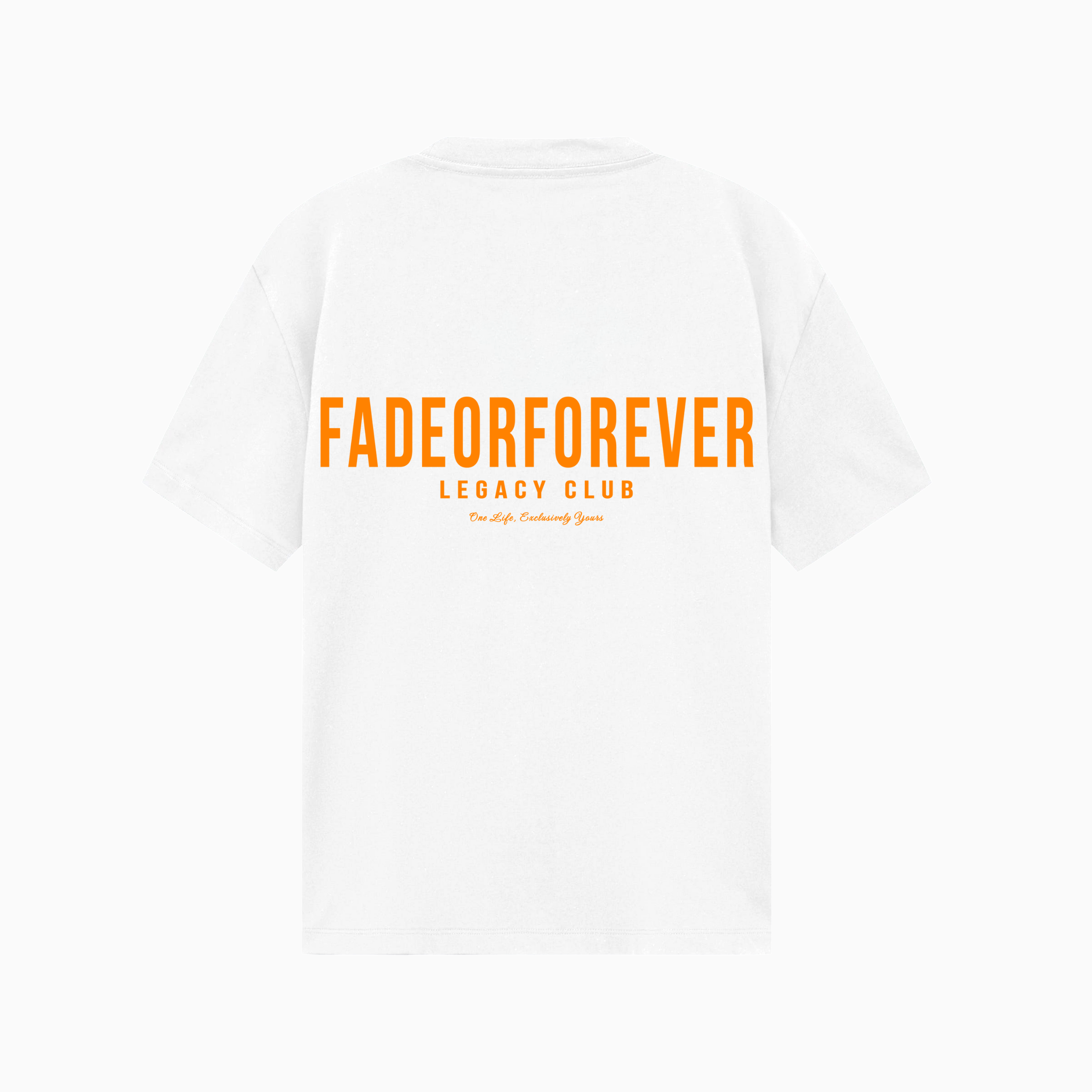 Legacy T-Shirt White/Orange