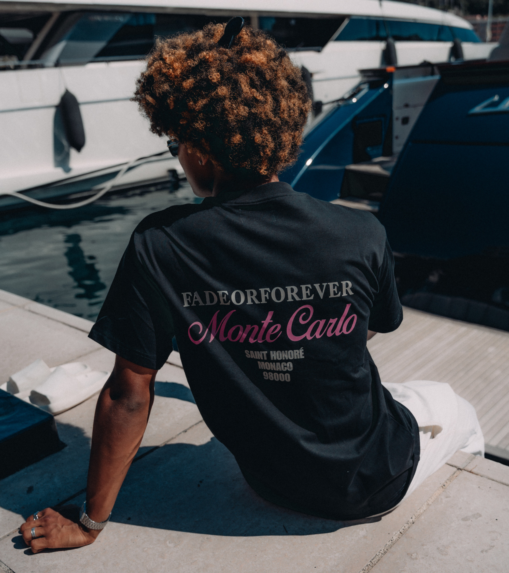 Monte Carlo T-shirt- Black