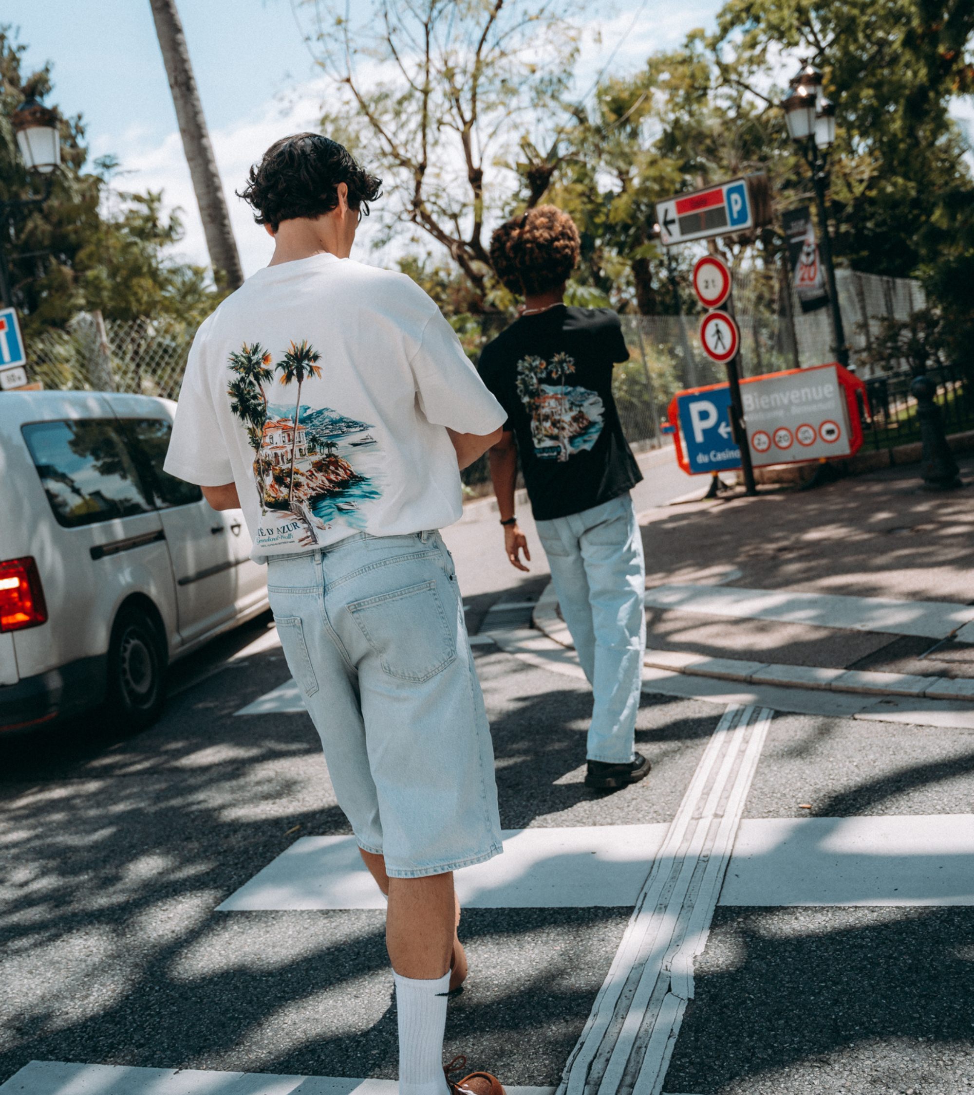 Azur T-shirt- White